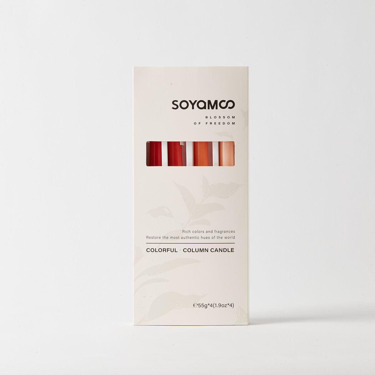 Citrus Breeze Ombre Taper Candles