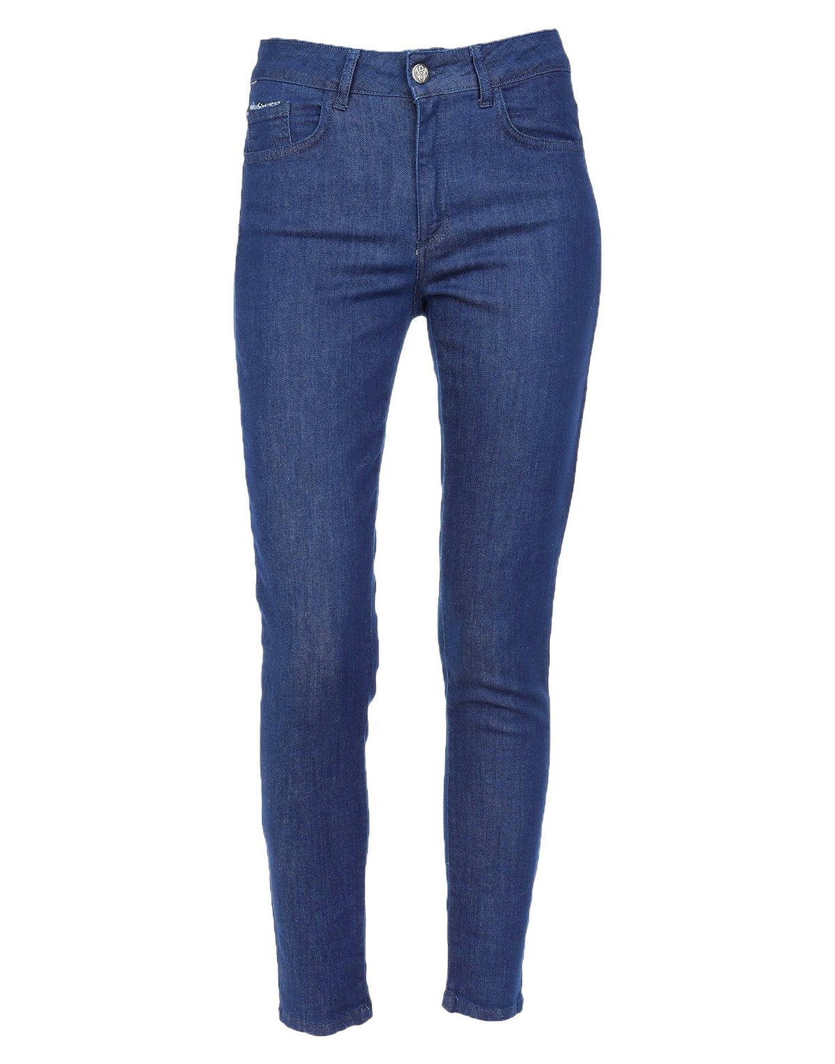 Frankie Morello Womens Jeans - Blue