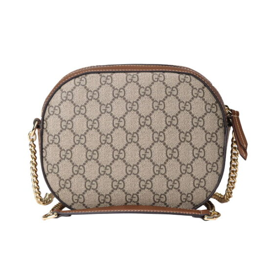 Gucci GG Monogram Crossbody Camera Bag - Brown