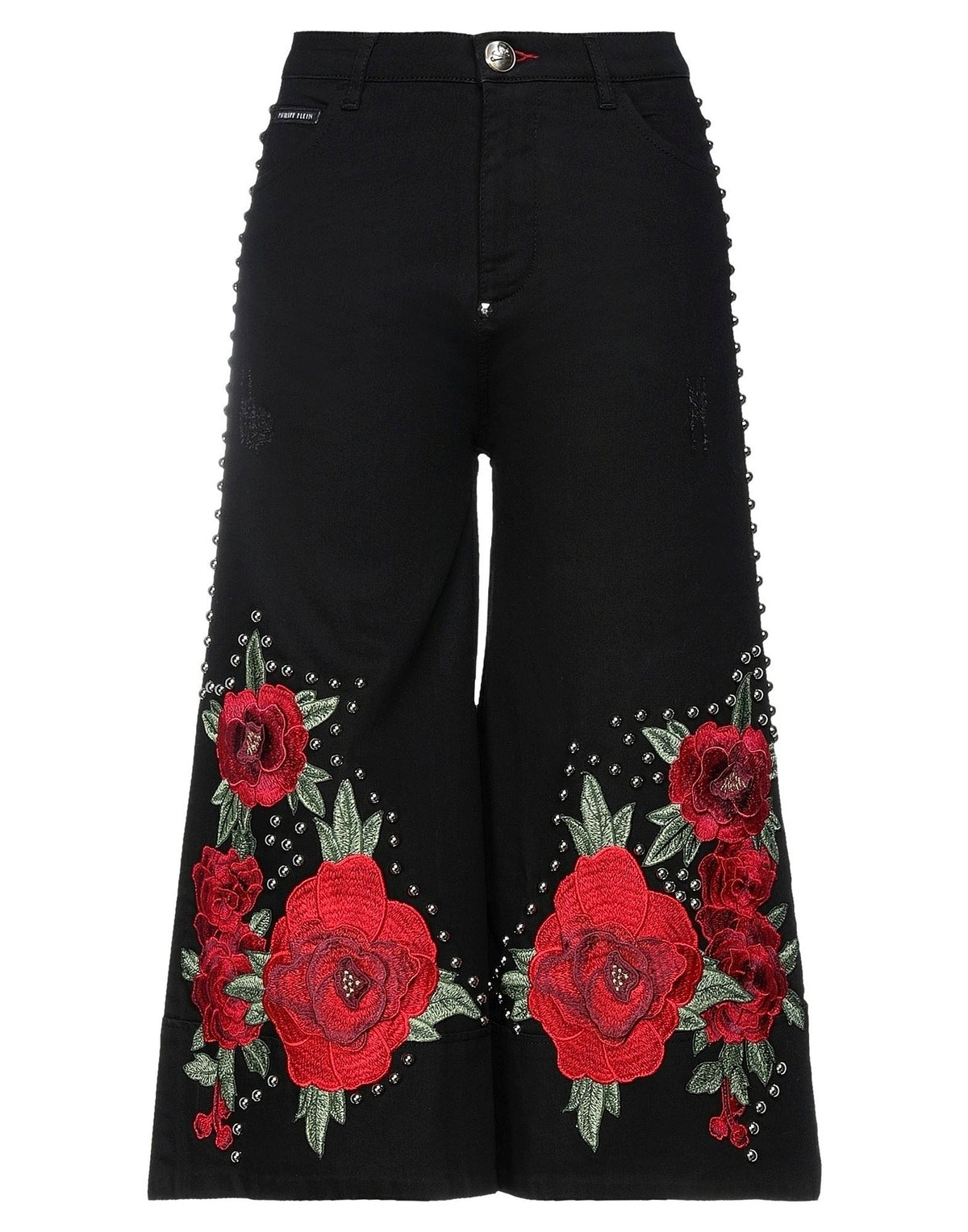 Philipp Plein Womens Jeans - Black
