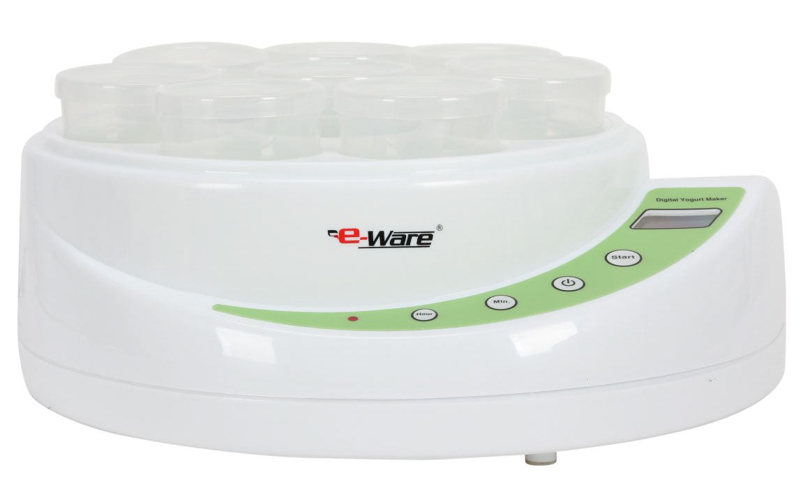 Electric Yoghurt Maker 8 Cup Digital Lcd Temp Timer 150Ml Cup X8 Xj-5K102
