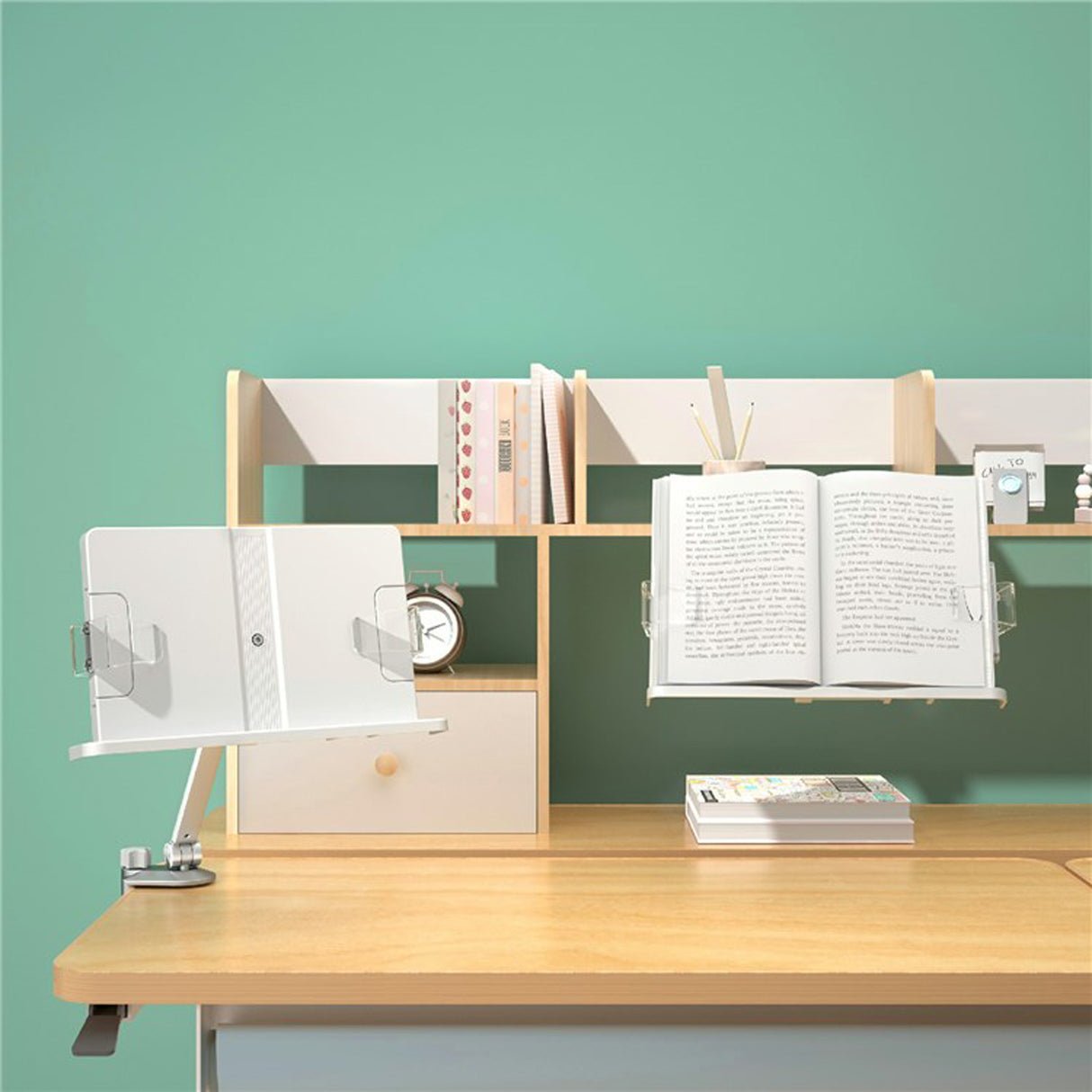 TODO Aluminium Universal Book Stand Mount Holder Tablet Phone Bracket C Clamp Base