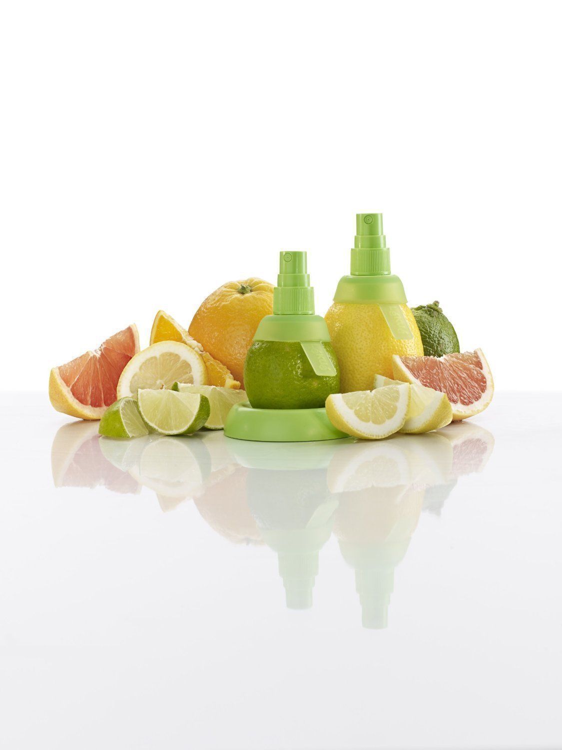 2X Stem Spray Mist Juicer Bpa Free Silicon Fruit Citrus Lemon Lime Kitchen Tool