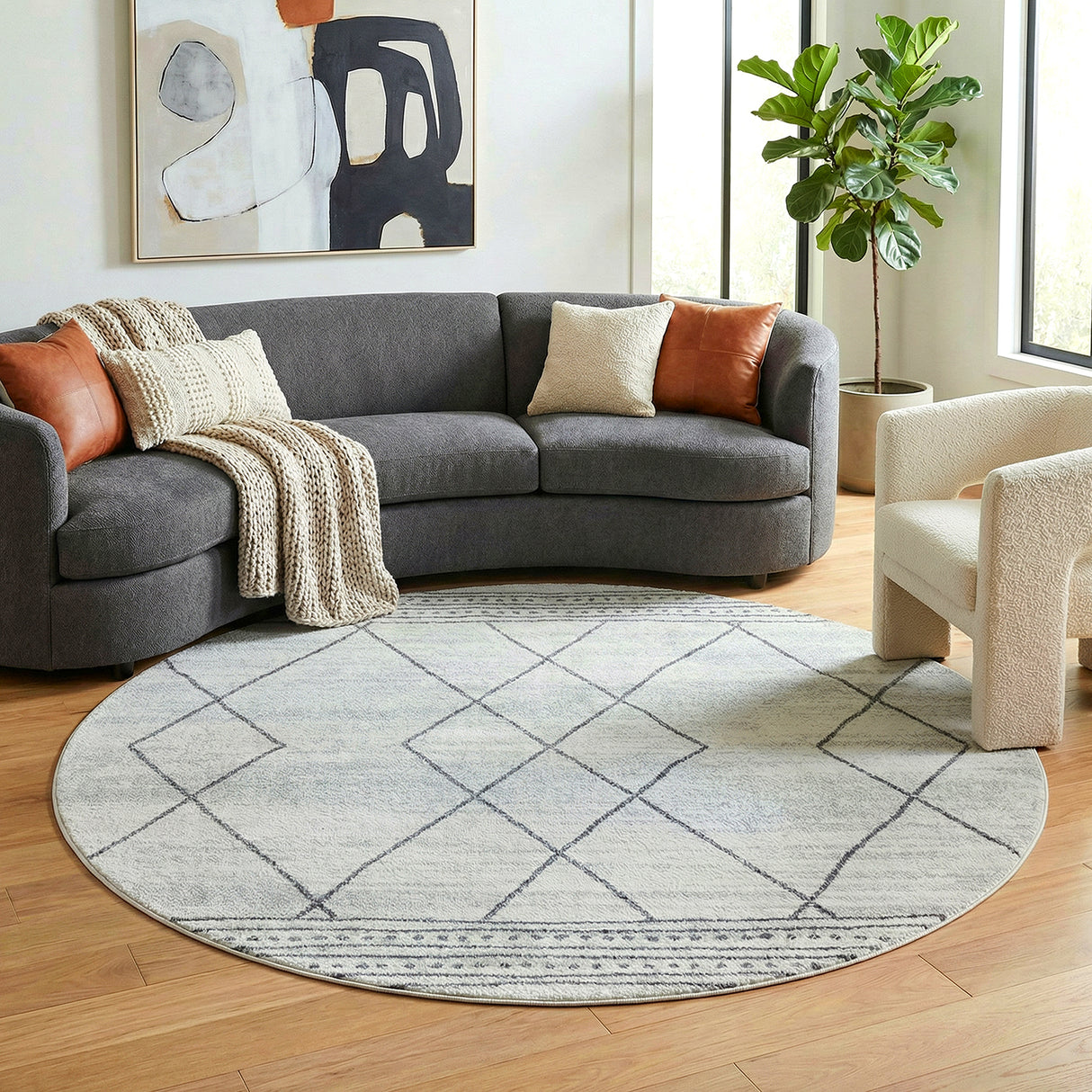 Paradise Gina Round Rug