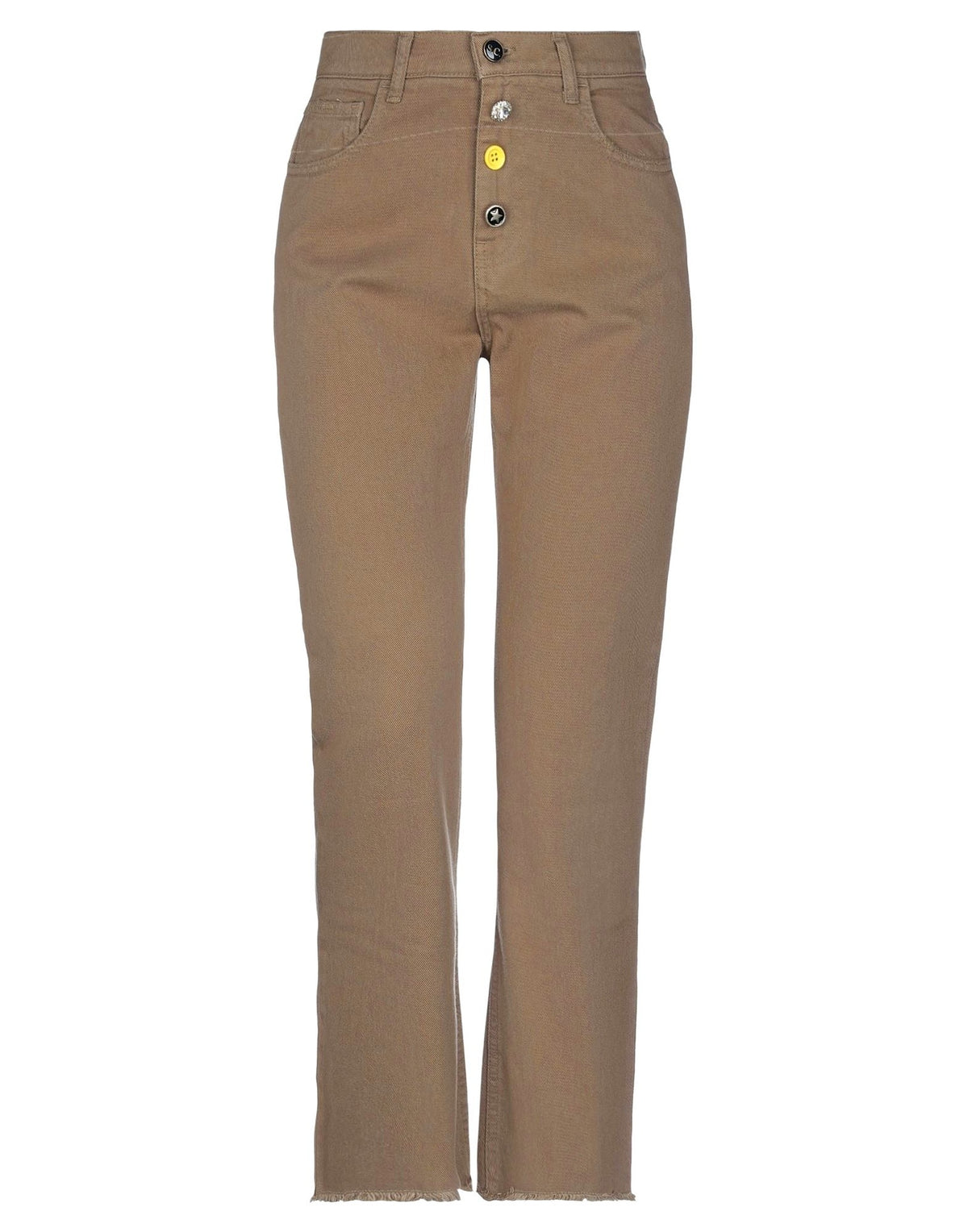 Semicouture Womens Jeans - Khaki