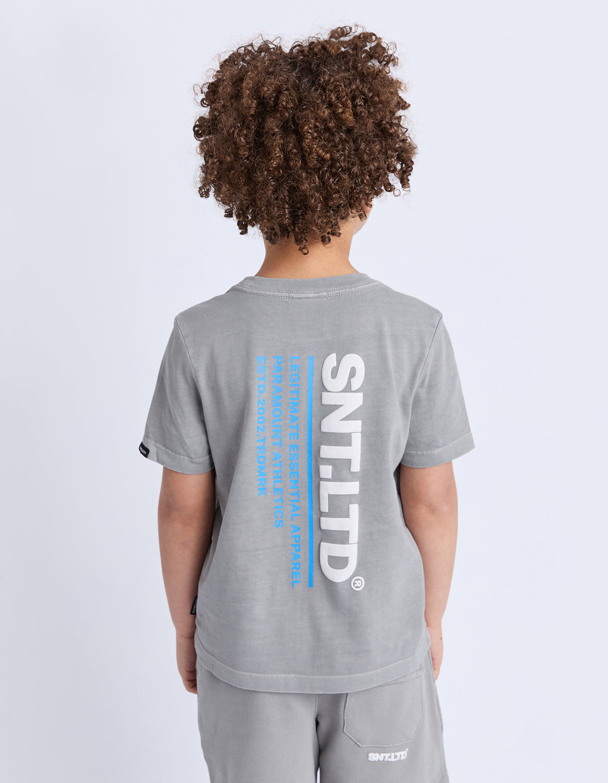 St Goliath Boys Podium Tee - Grey