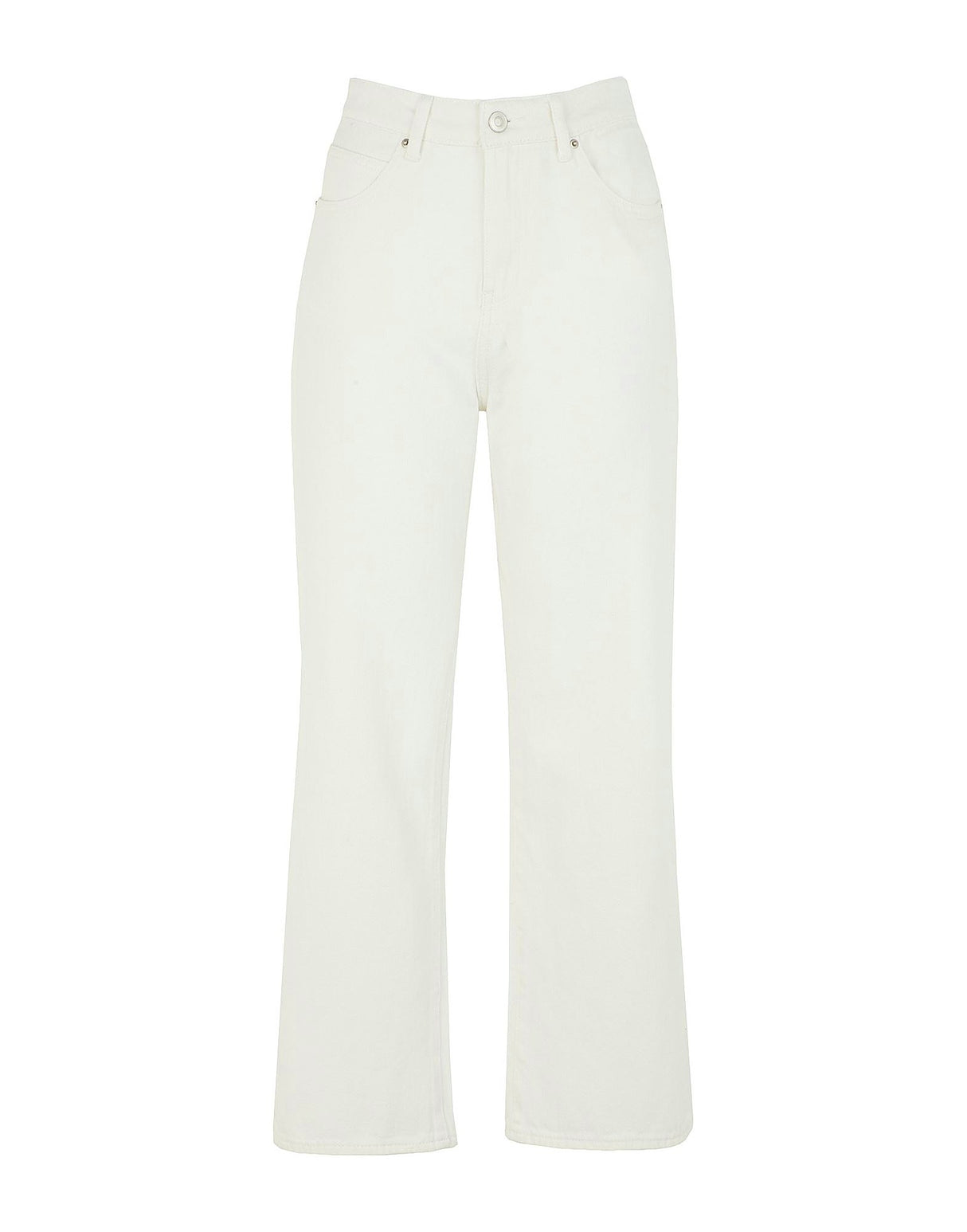 8 By Yoox Womens Jeans - Ivory