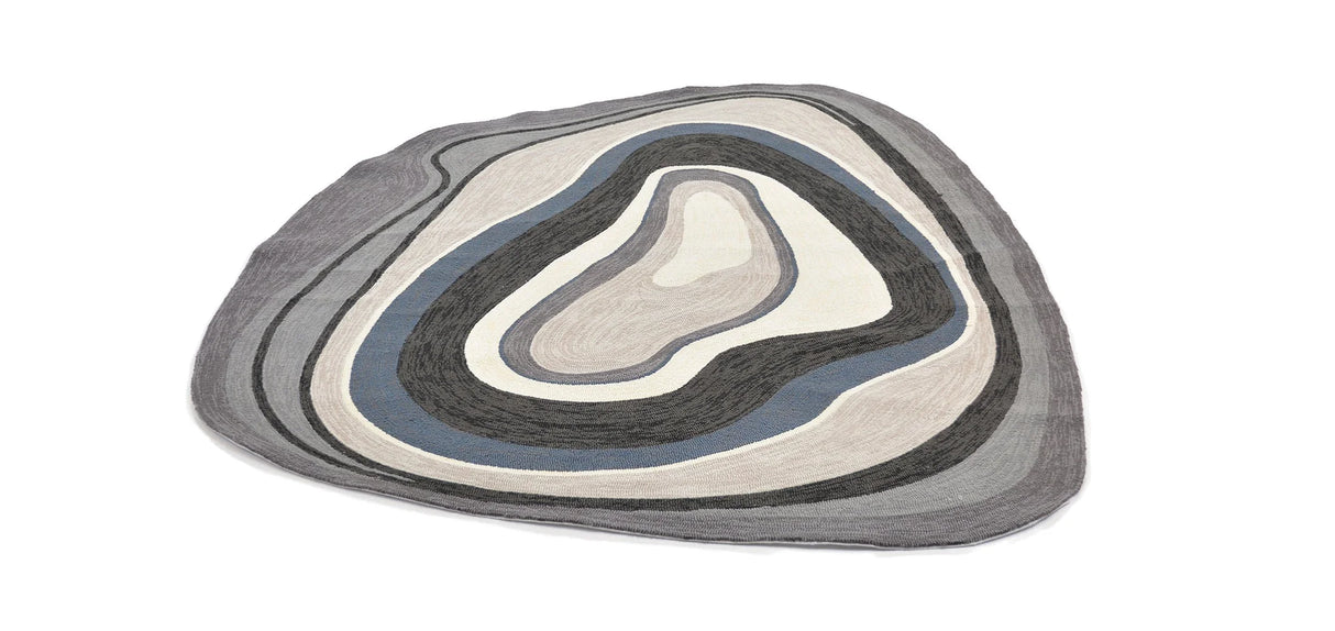 B&C Aura Grey Outdoor Rug 477304