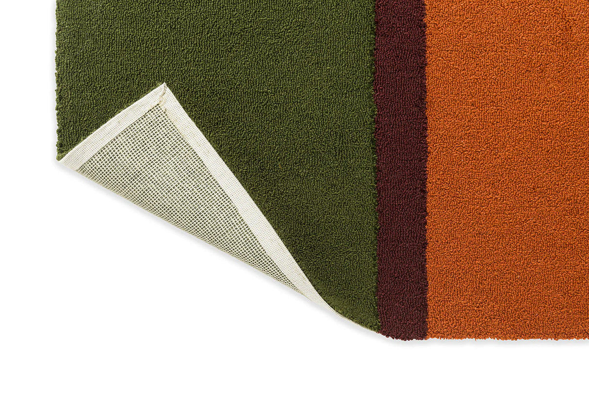 Brink & Campman Habitat Festival Stripe Orange 496513 Outdoor Rug