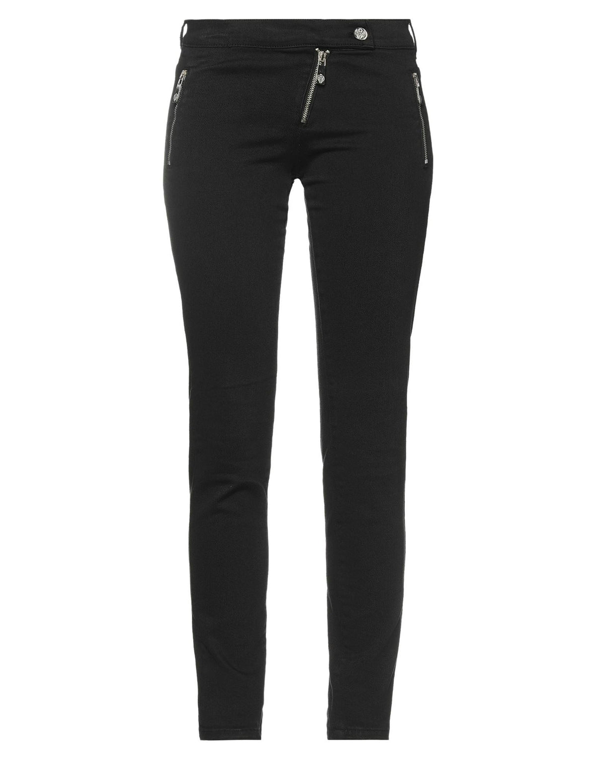 Frankie Morello Womens Jeans - Black