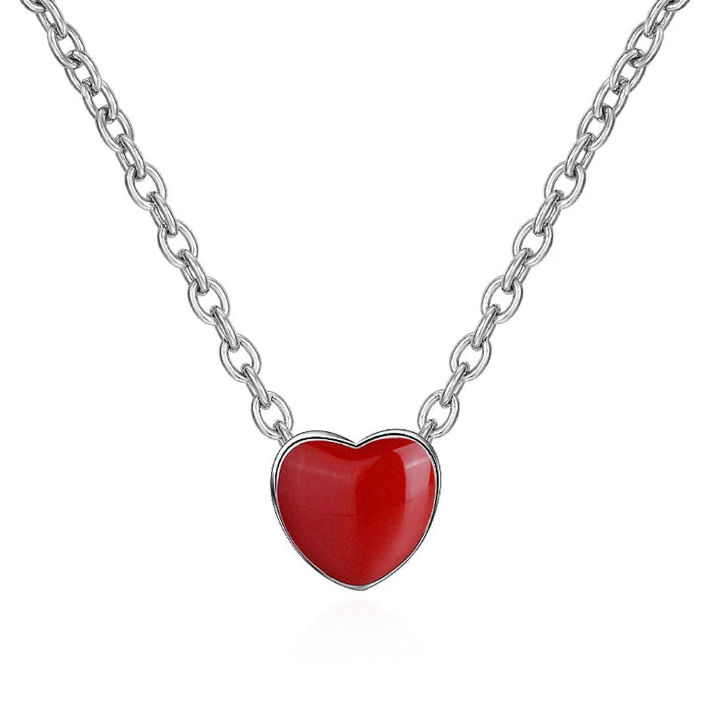 Red Chili Heart Necklace