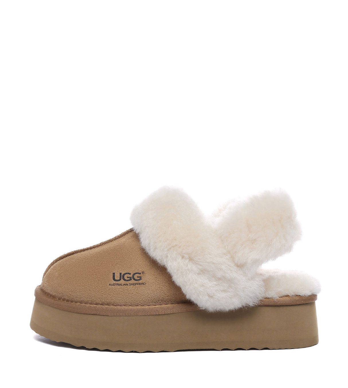 Australian Shepherd UGG Musa platform - Chestnut