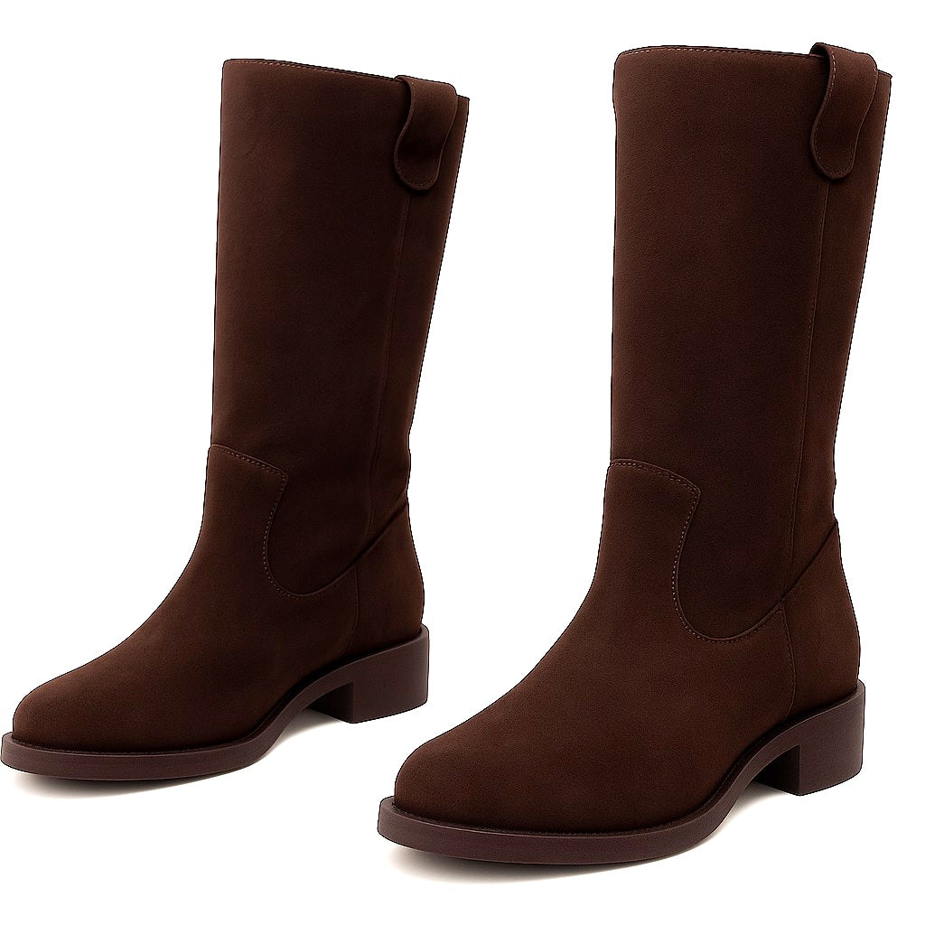 Bosccolo Womens Boots - Chocolate Nubuck