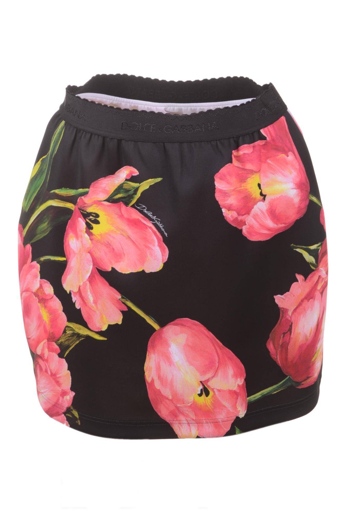 Dolce & Gabbana Women Flowers Mini Skirt