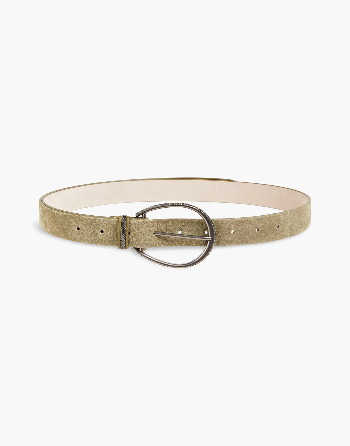 Brunello Cucinelli Womens Belts - Sage green