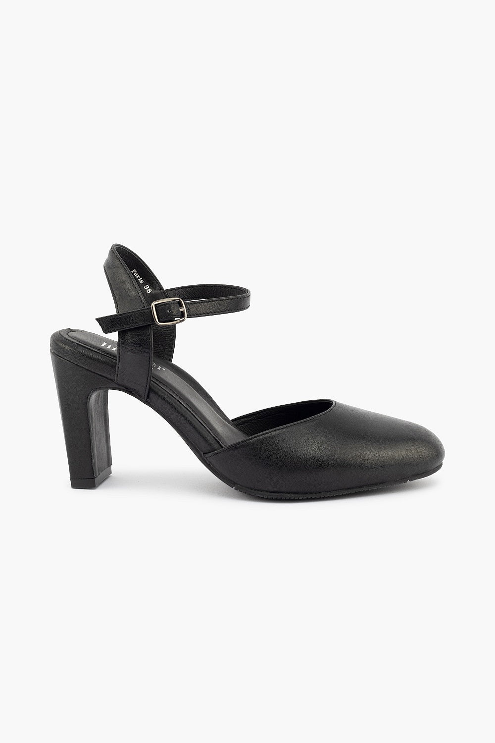 Silver Lining Paris Black Leather
