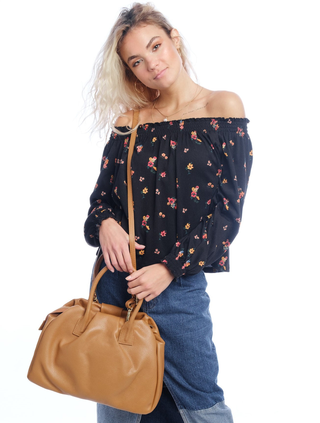 Bosccolo Handbag - Camel