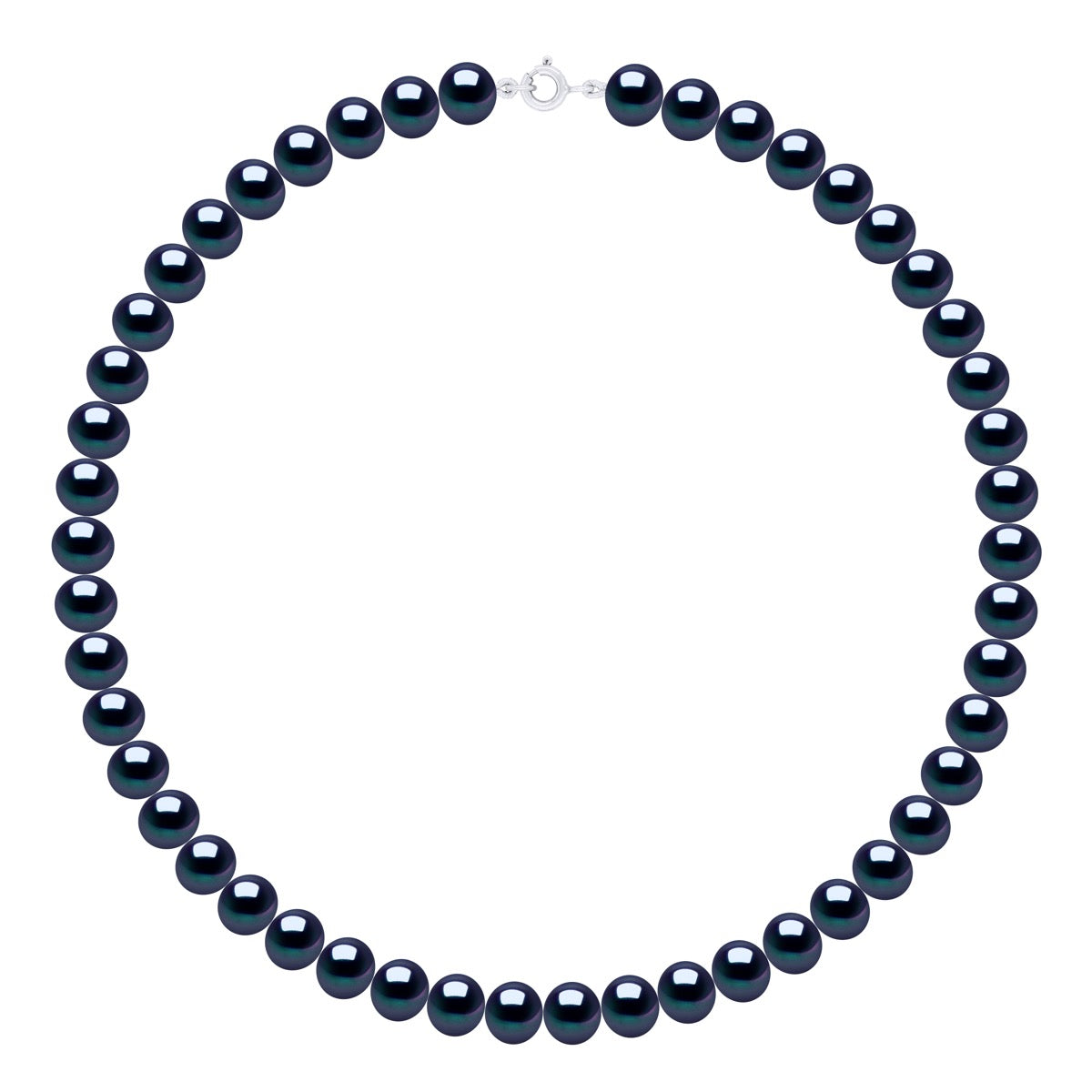Necklace Gold - Black "Tahitian Style" - Longueur 18 cm