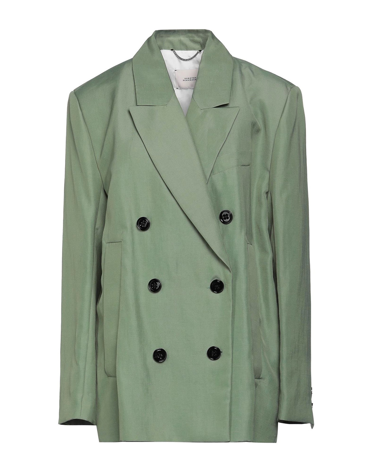 Dorothee Schumacher Womens Blazers - Sage green