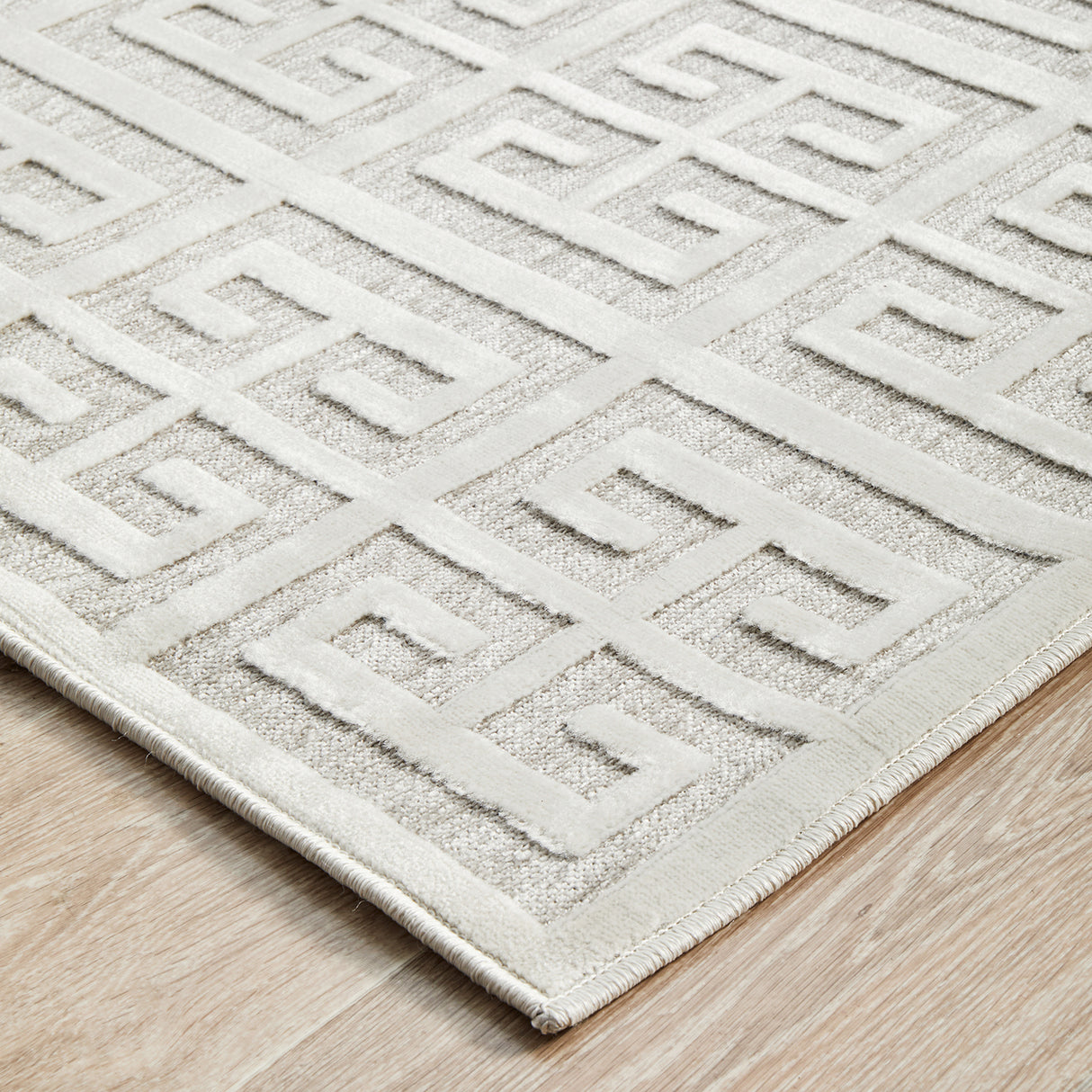York Brenda Natural White Rug