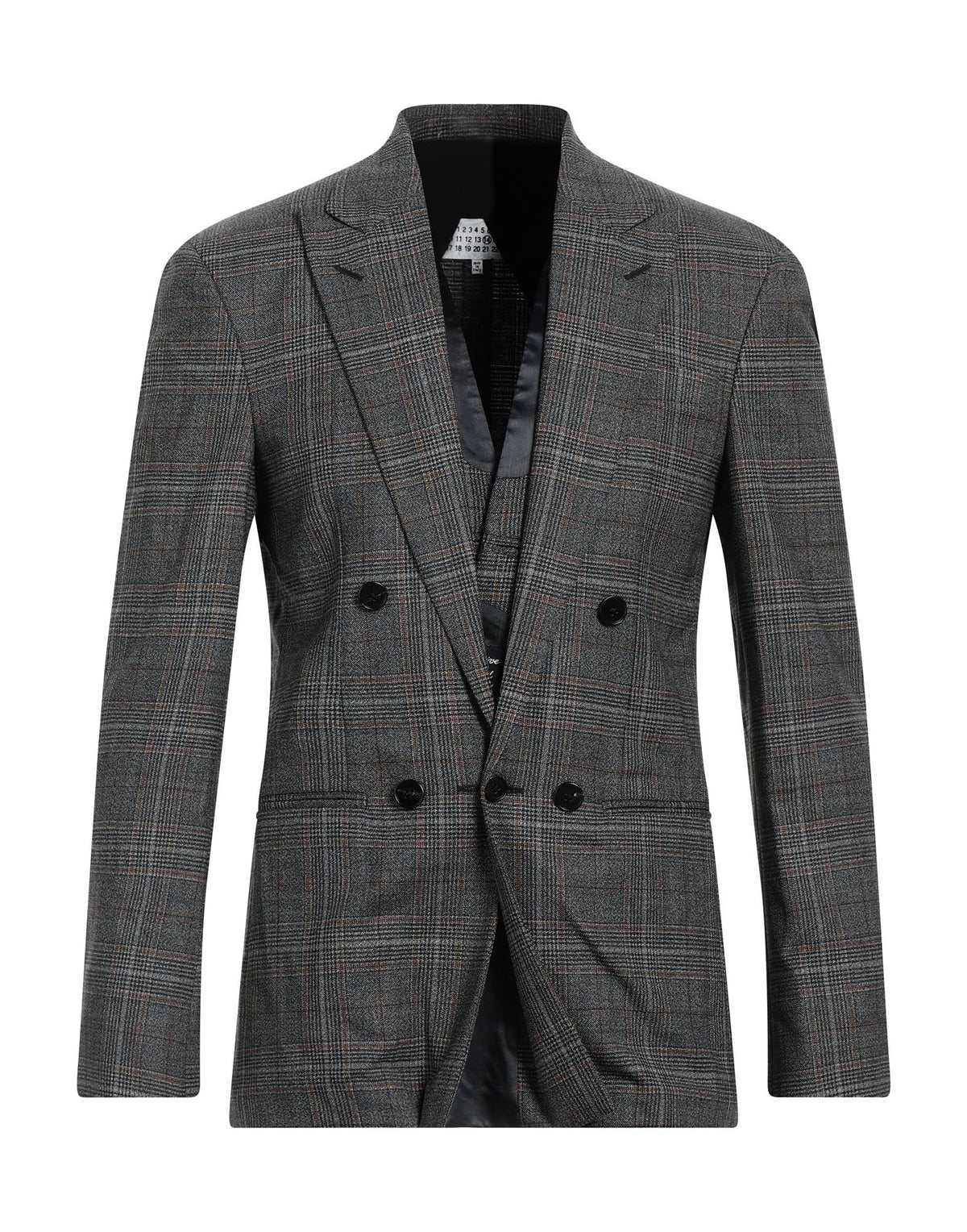 Maison Margiela Mens Blazers - Charcoal