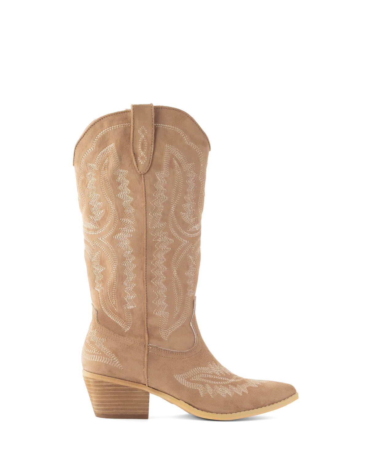 Therapy Mustang Toffee Faux Suede