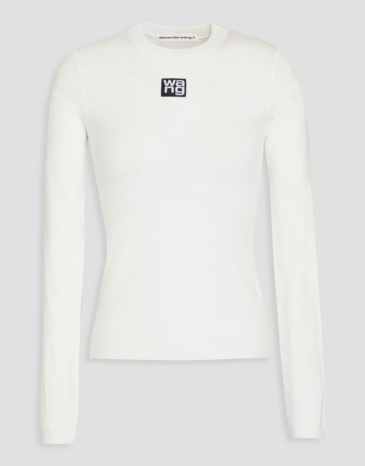 Alexanderwang,T Womens Long Sleeved Top - White