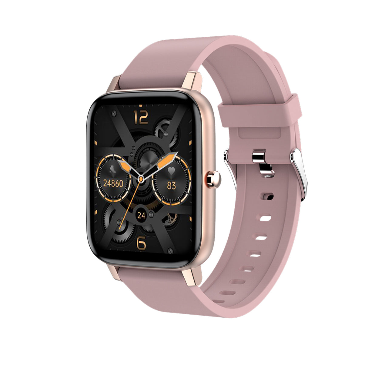 Fitsmart Multi Function Pink Gold Smartwatch