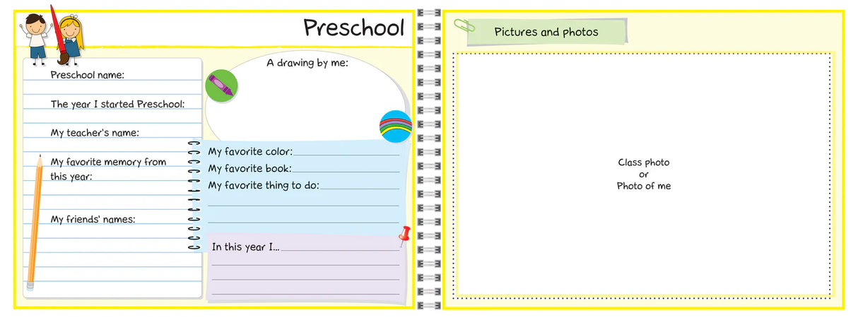School Memories Book My School Years Book Hardcover
