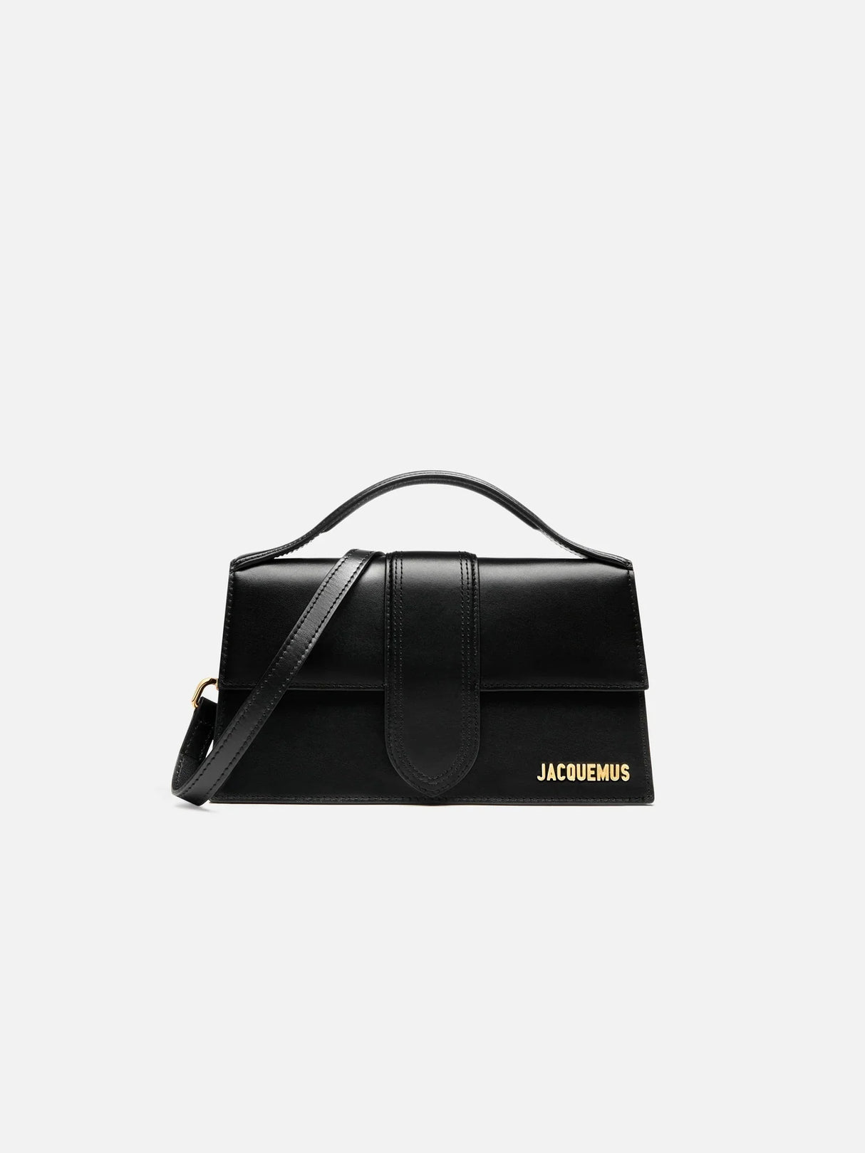 Jacquemus Le Grand Bambino Bag - Black/Gold