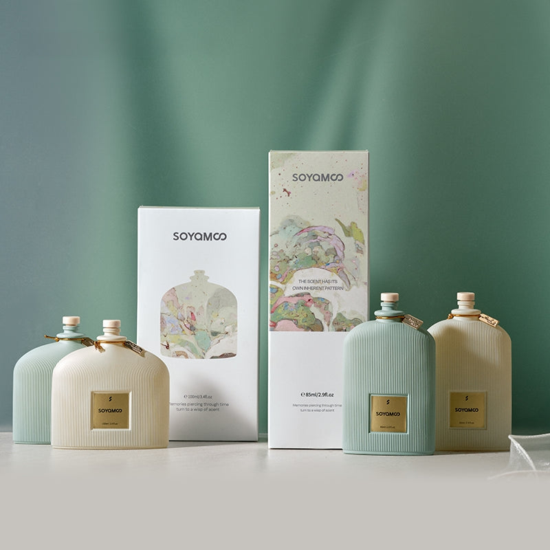 Ebony Bergamot Morandi Dream Wide Bottle Reed Diffuser