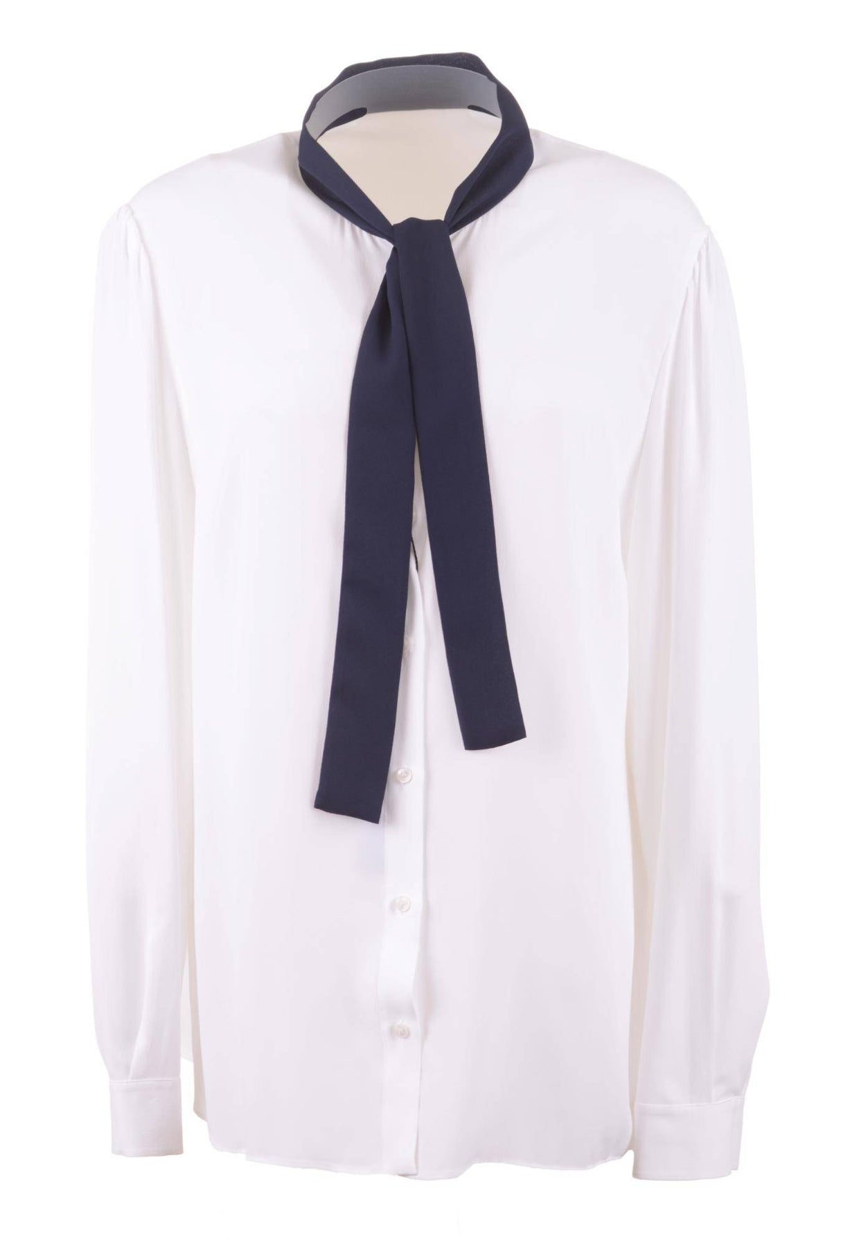 Dolce & Gabbana Women Bow Long Sleeve Shirt