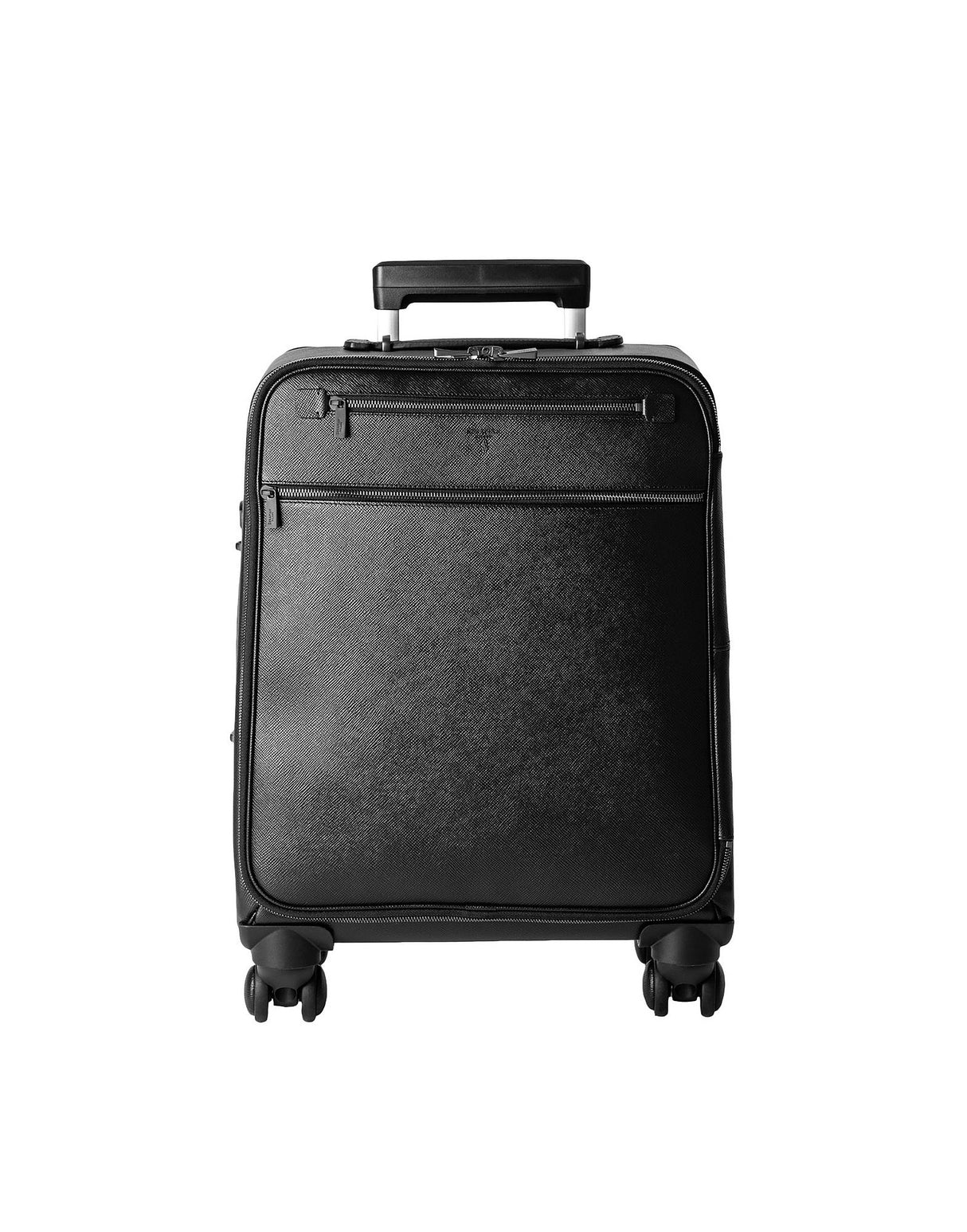 Serapian Unisex Wheeled Luggage - Black