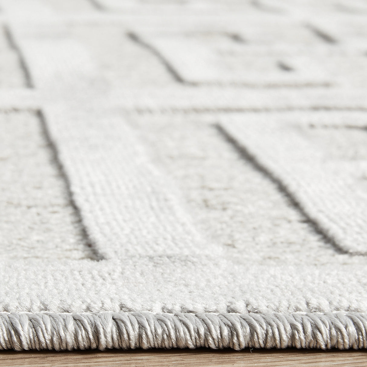 York Brenda Silver Rug