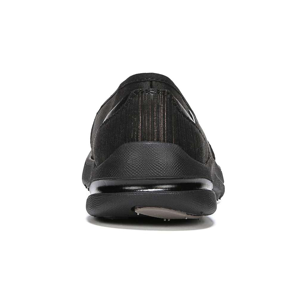 Bzees Lollipop Slip-On Casual Sneaker - Black Shimmer