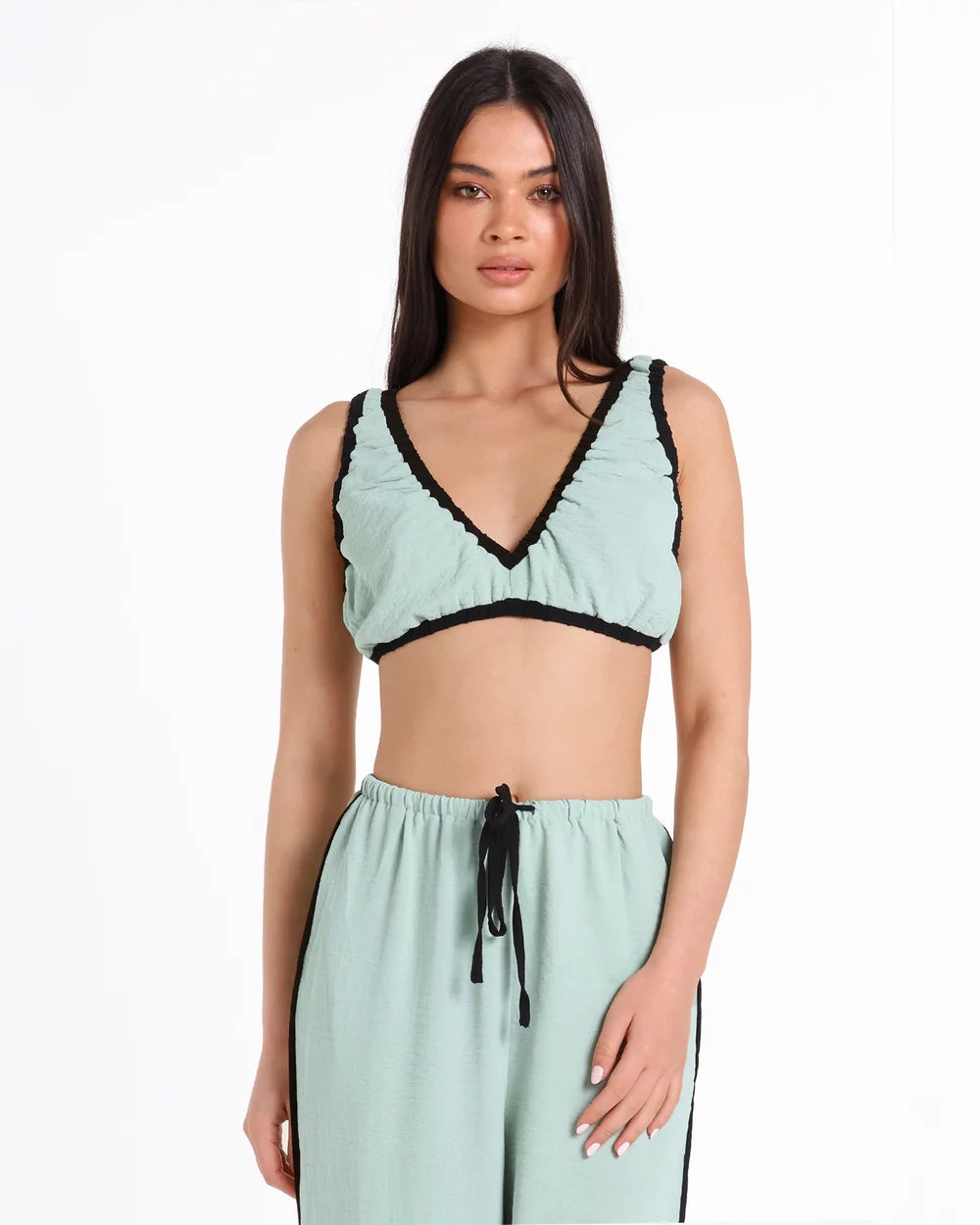 Lost In Lunar Harvi Crop - Mint