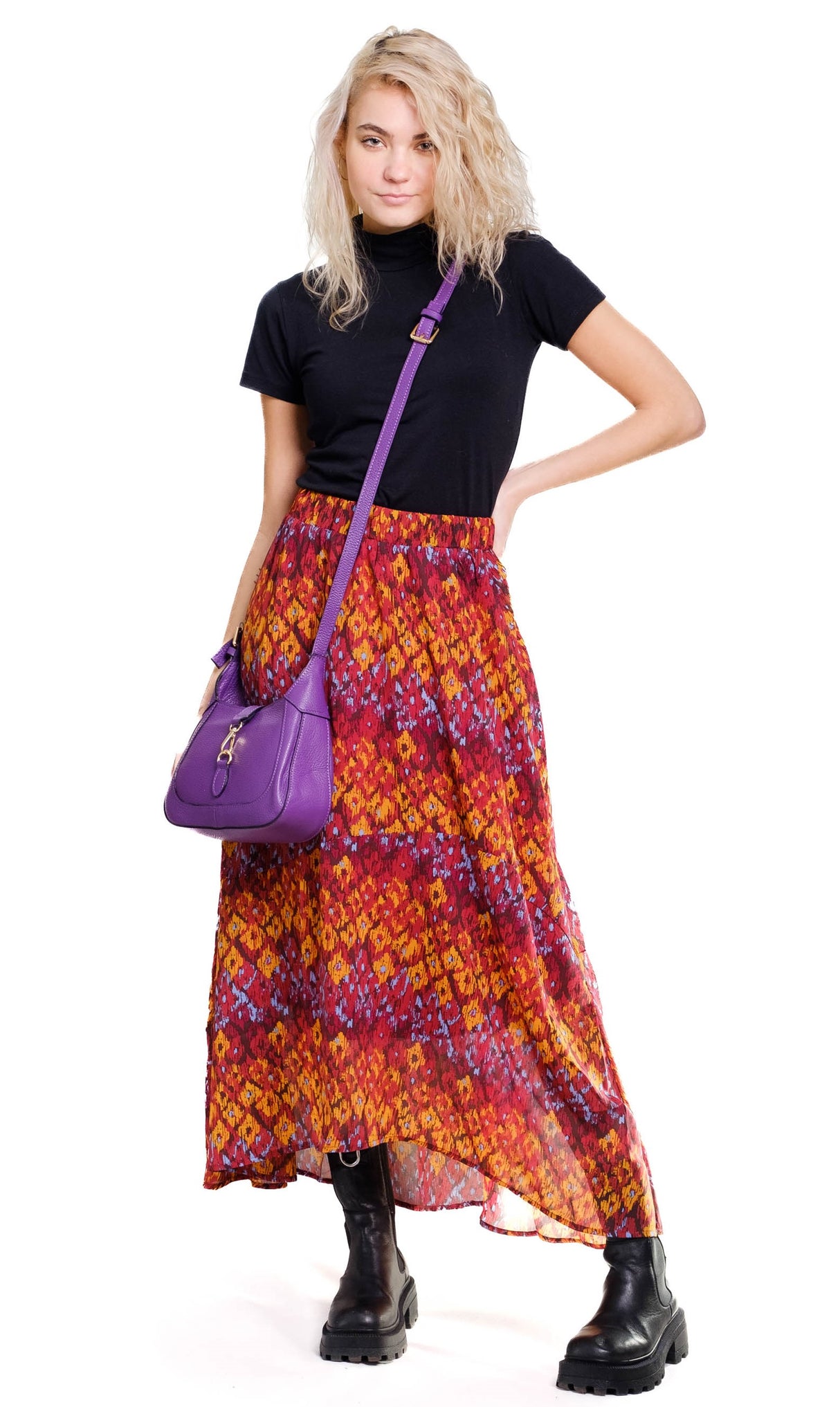 Bosccolo Shoulder Bag - Purple
