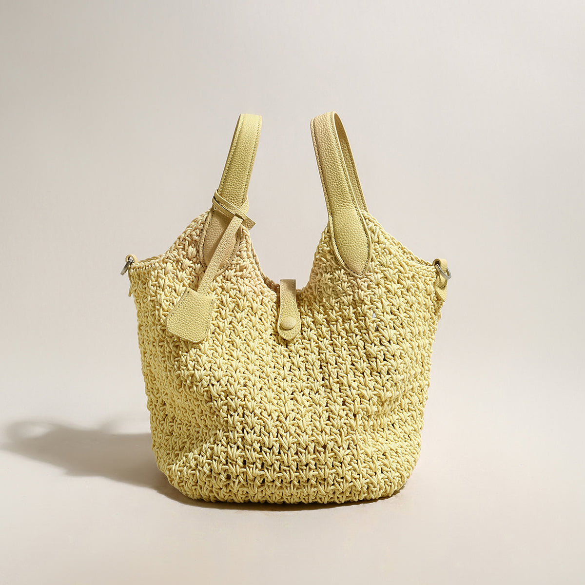 Italian Breeze Top Handle Bag - Yellow