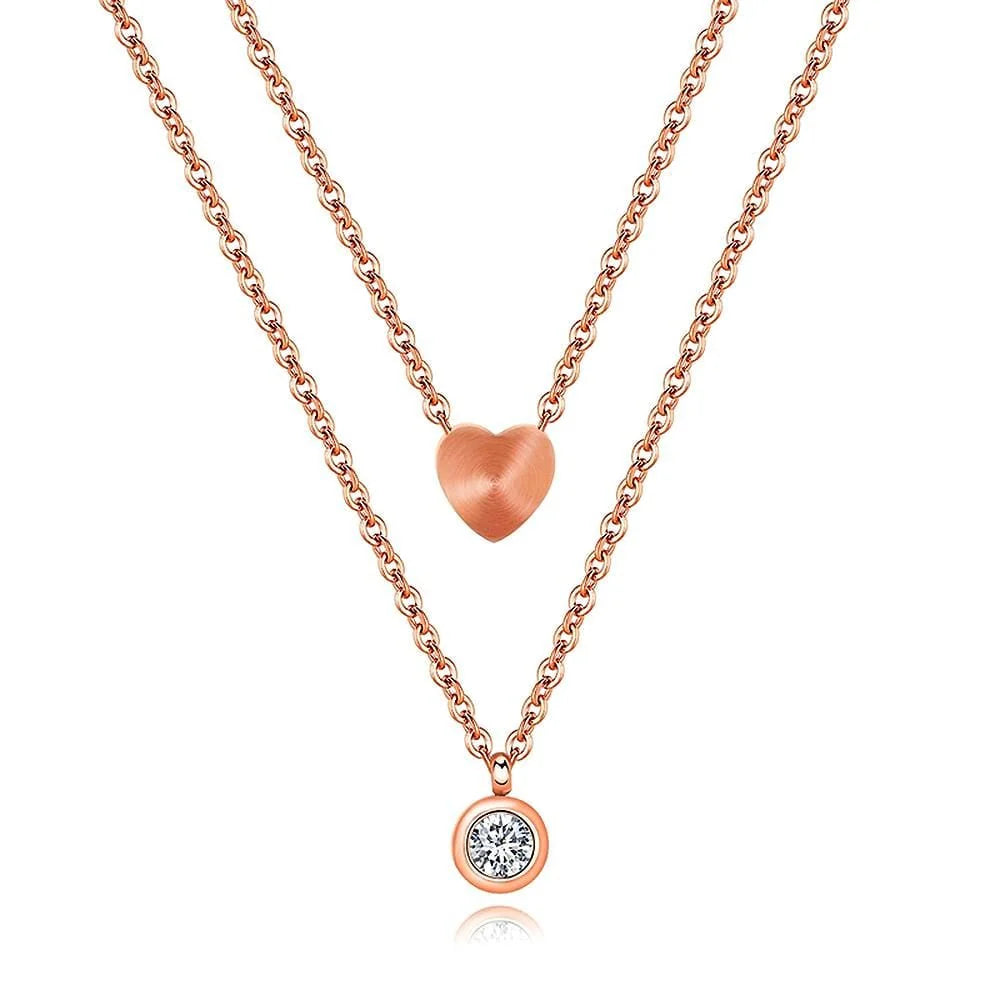 Bullion Gold Love Spark Short Necklace