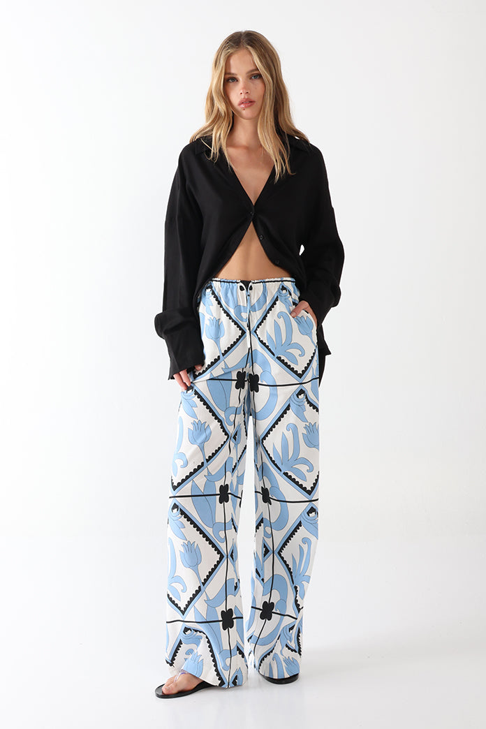 Lost In Lunar Women's Foster Shirt - Noir
