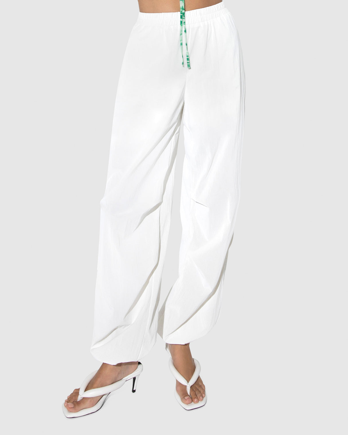BY.DYLN Franco Pants - White