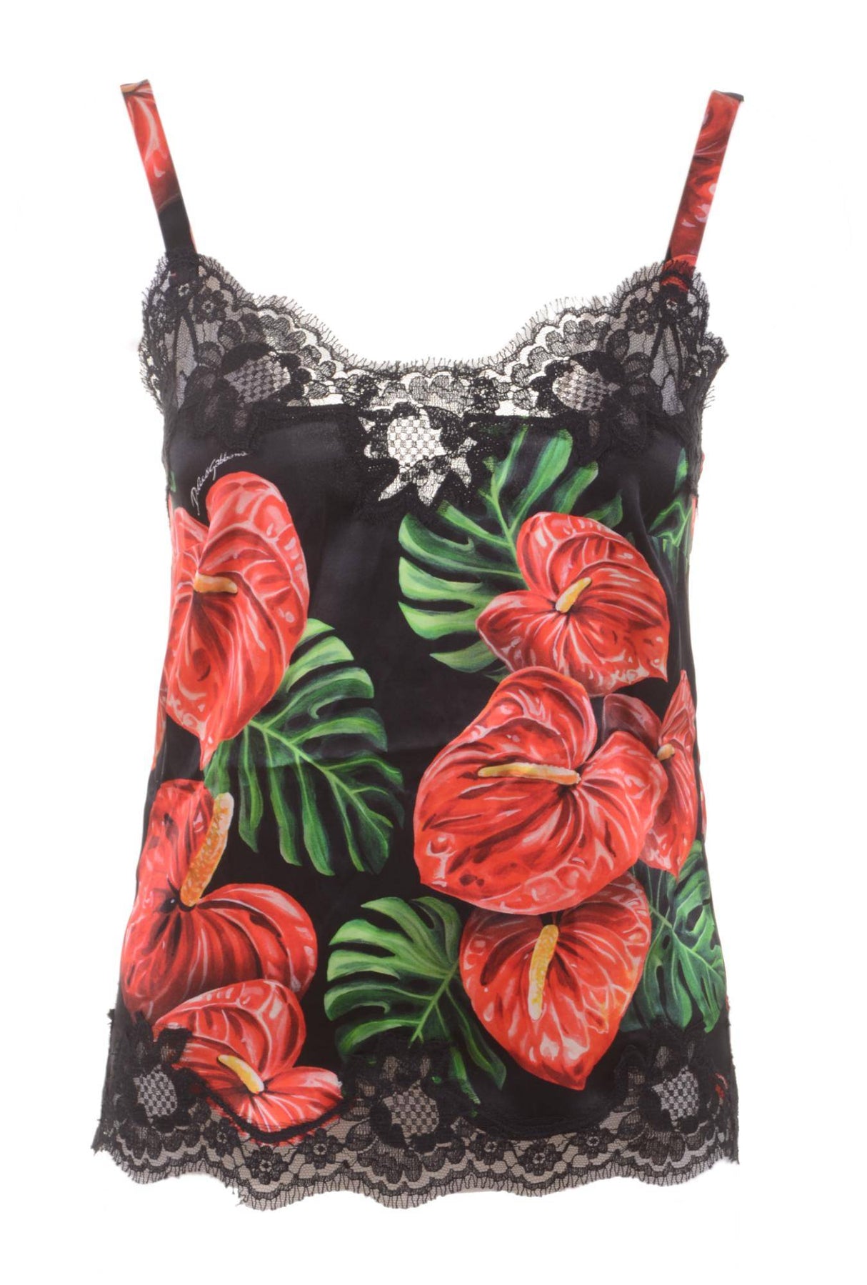 Dolce & Gabbana Women Flowers Laced Top