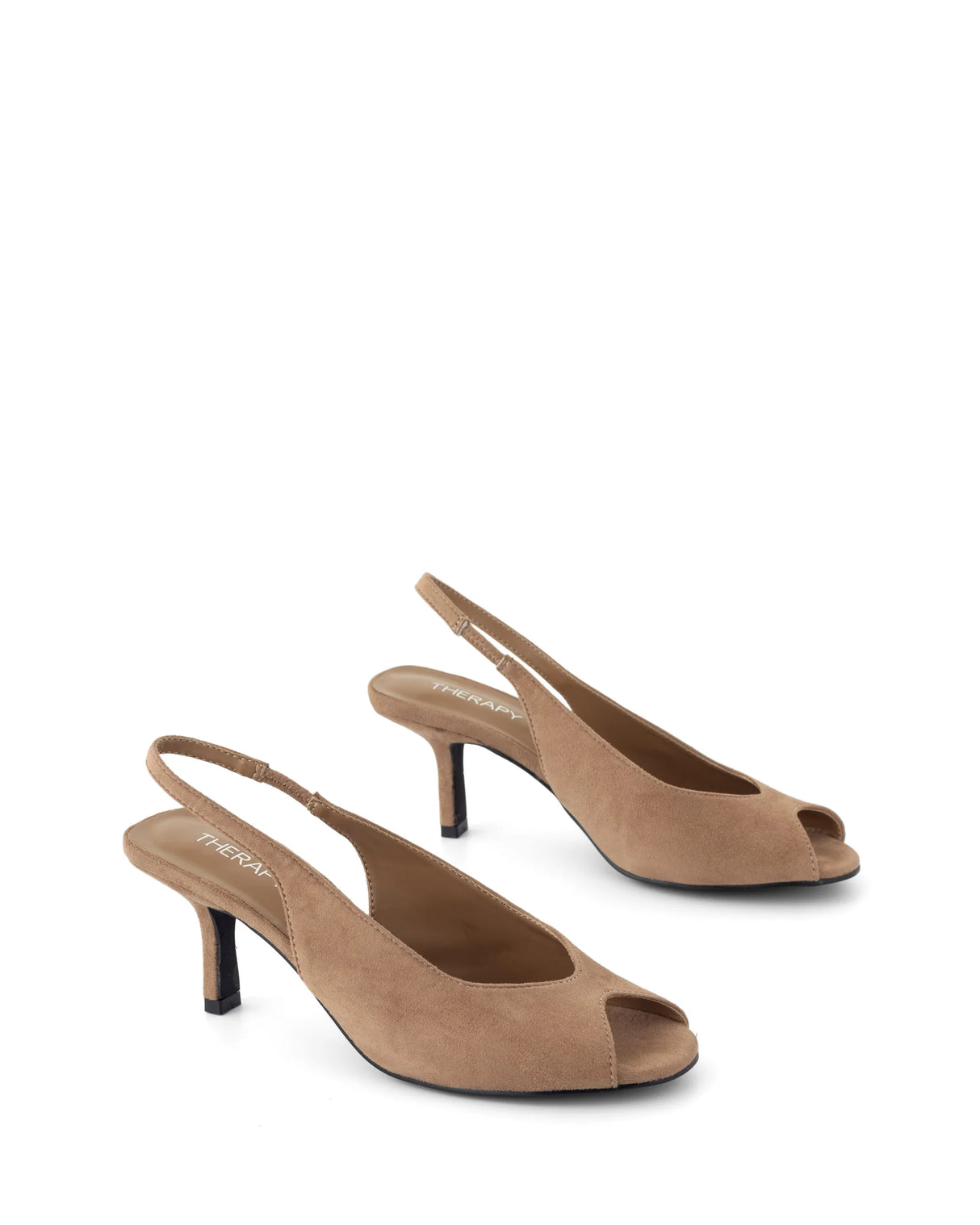 Therapy Eager Mocha Faux Suede