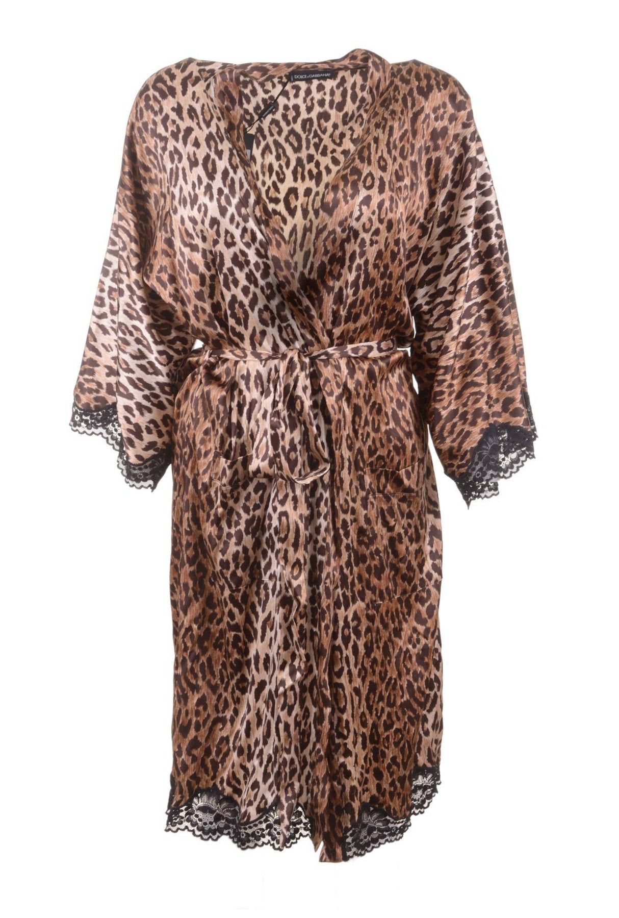 Dolce & Gabbana Women Animal Print Dressing Gown
