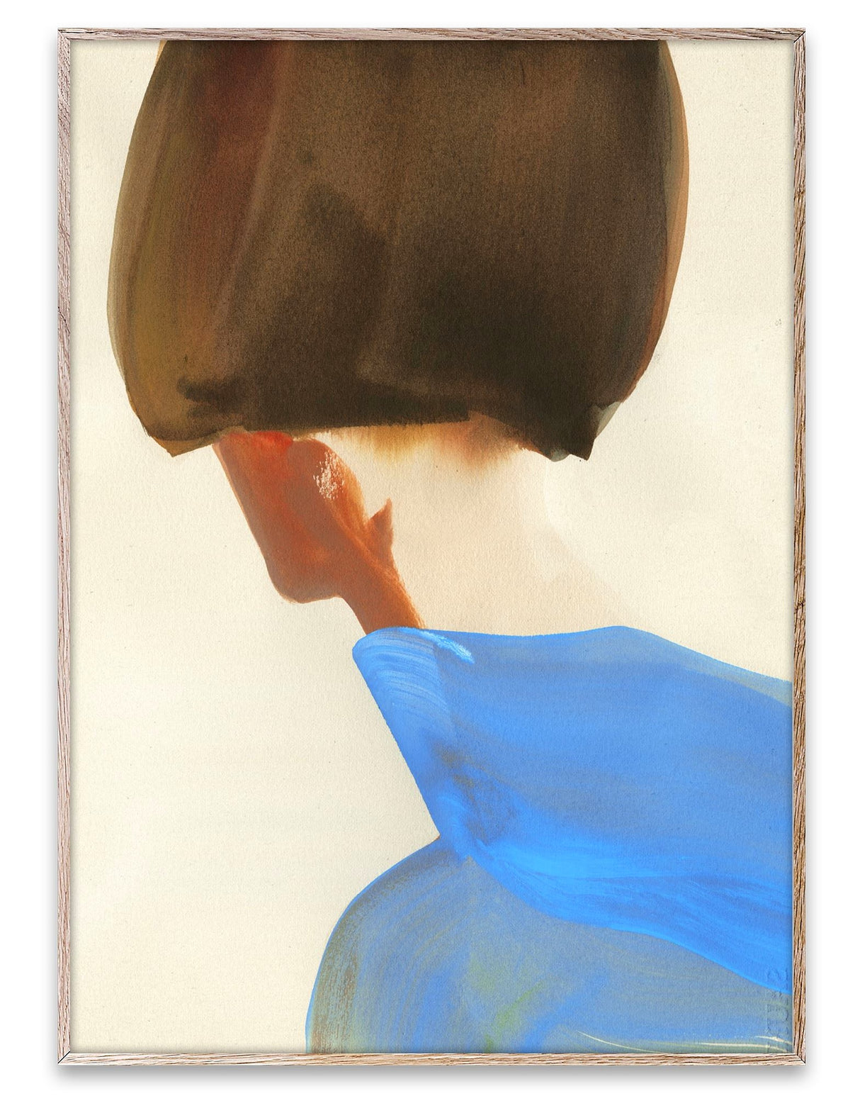Paper Collective Unisex Paintings And Prints - Sky blue