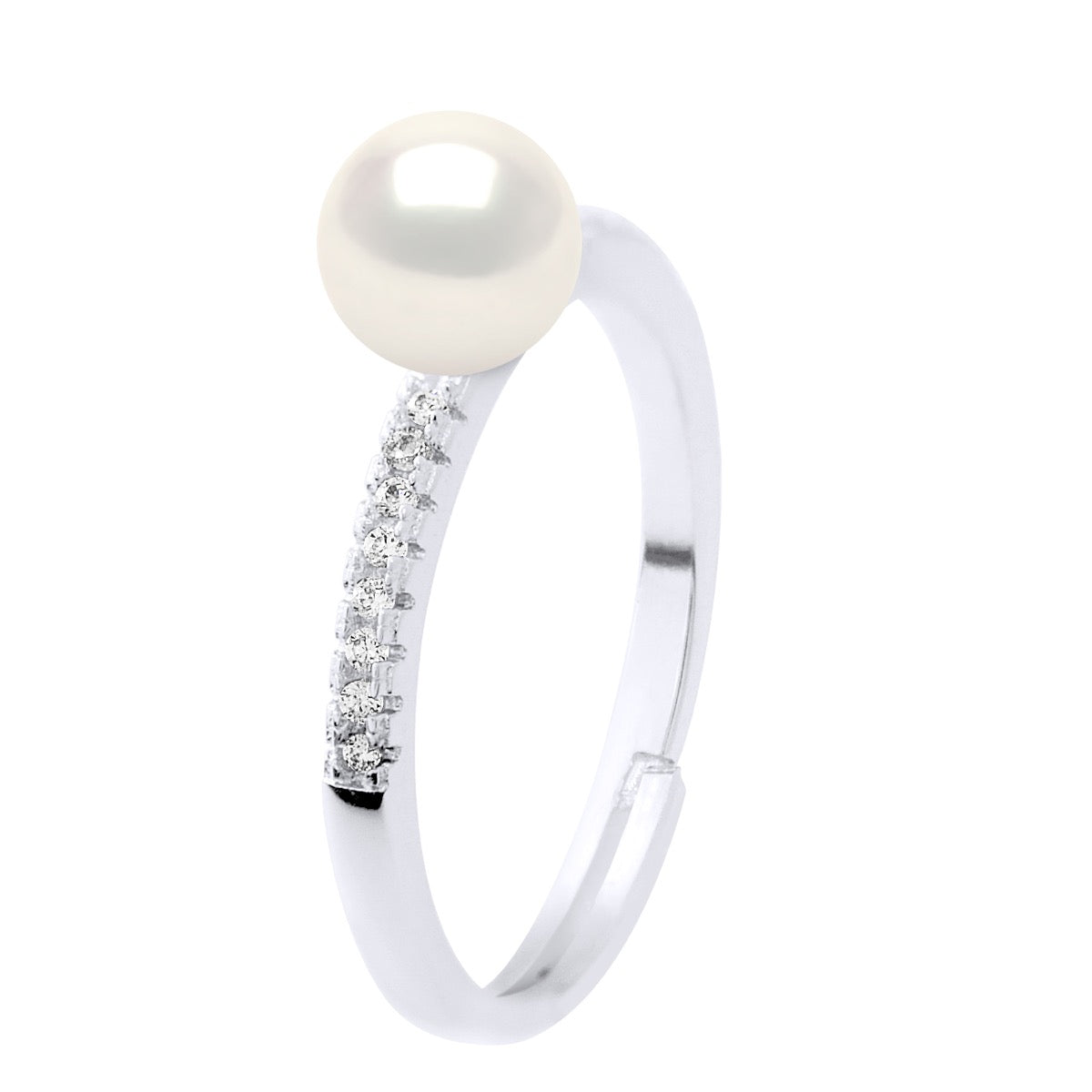 Ring Jewelry - Natural White - Longueur 42 cm