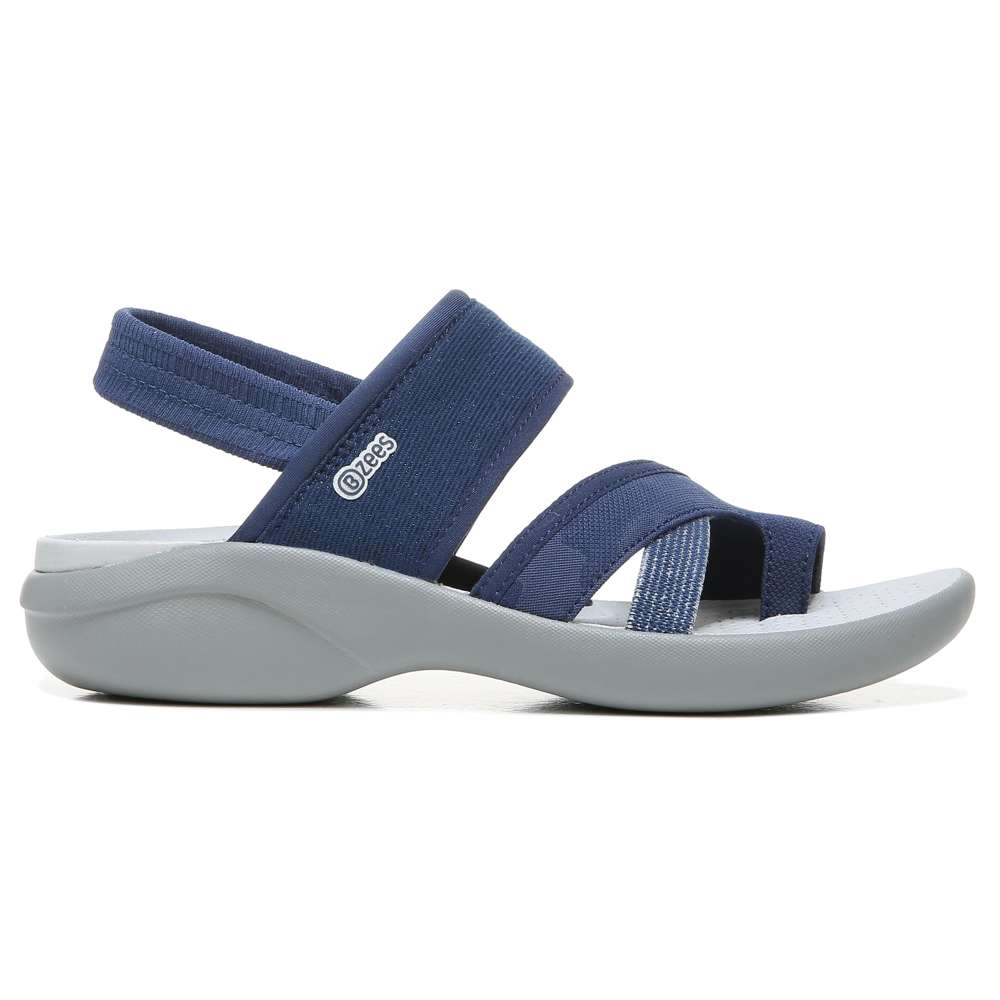 Bzees Call Me Sandal - Navy Fabric