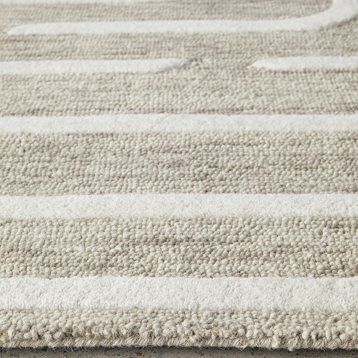 Summit Maze Linen Rug