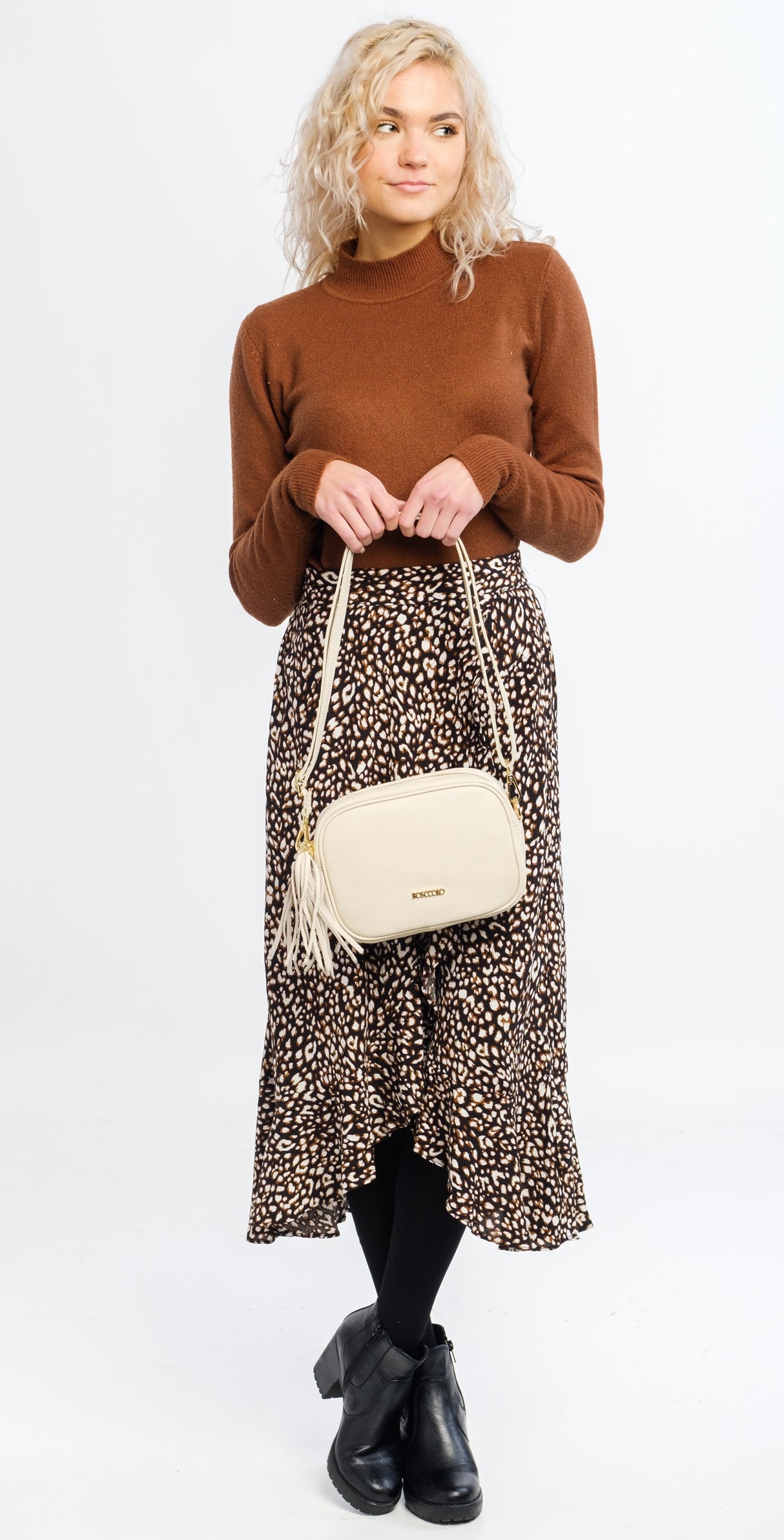 Bosccolo Shoulder Bag - Beige