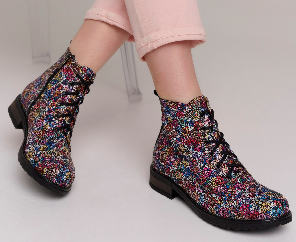 Bosccolo Womens Boots - Flower Multicolor